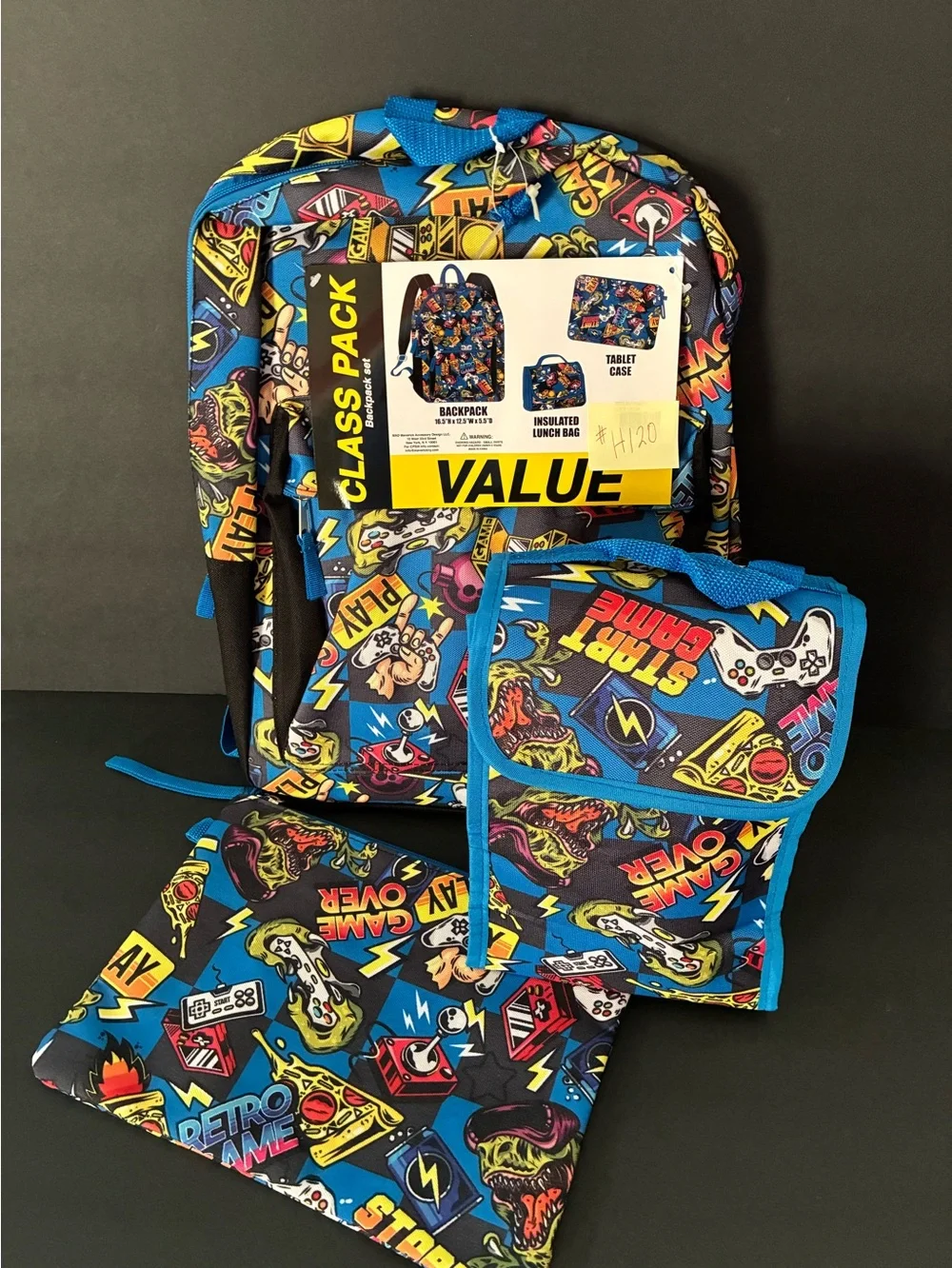 Back to School - Gamer backpack, bundle